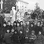 Новогодняя елка на площади им. Ленина. 3 января 1961 г.