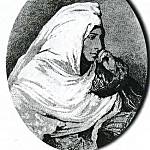 Шуаннет (Анна Ивановна Улуханова), жена Шамиля (1828- 1877) Худ. Халил-Бег Мусаясул